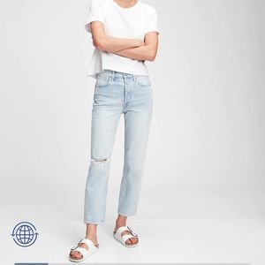 GAP cheeky straight high rise jeans